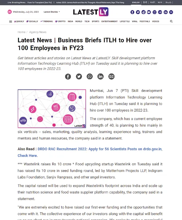 ITLH Featured on