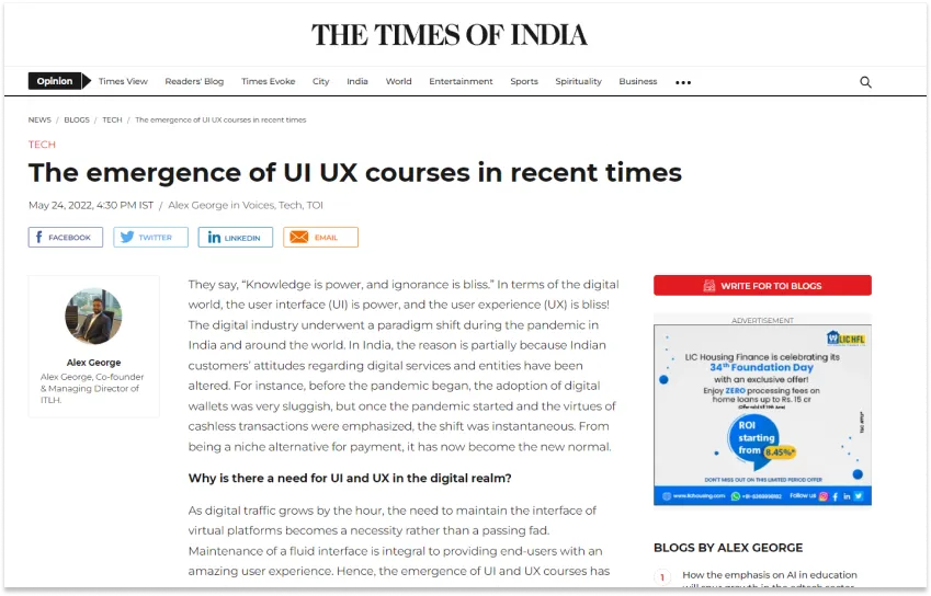 ITLH Featured on